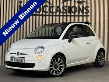 Fiat 500C 1.2 Lounge CABRIO/AIRCO/PARKEERSENSOR/16"LV/SPORTI beschikbaar voor biedingen