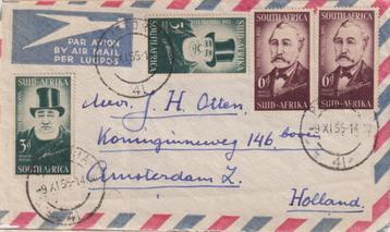 Zuid Afrika 1955 Politici > Amsterdam beschikbaar voor biedingen