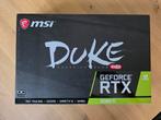 MSI GeForce RTX 2080 Ti Duke 11G OC, Computers en Software, Videokaarten, Ophalen of Verzenden