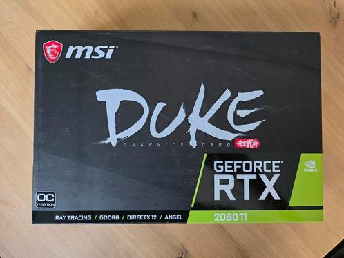 MSI GeForce RTX 2080 Ti Duke 11G OC, Computers en Software, Videokaarten, Ophalen of Verzenden