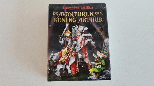 Boek Geronimo Stilton De avonturen van koning Arthur, Boeken, Kinderboeken | Jeugd | onder 10 jaar, Zo goed als nieuw, Fictie algemeen
