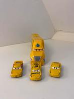 Dinoco- cars truck/traningscentre met 3 carsauto’s, Ophalen of Verzenden, Gebruikt
