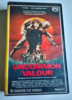 Uncommon Valour (1983), Ex-rental VHS, Gene Hackman, Cd's en Dvd's, VHS | Film, Overige genres, Ophalen of Verzenden, Zo goed als nieuw