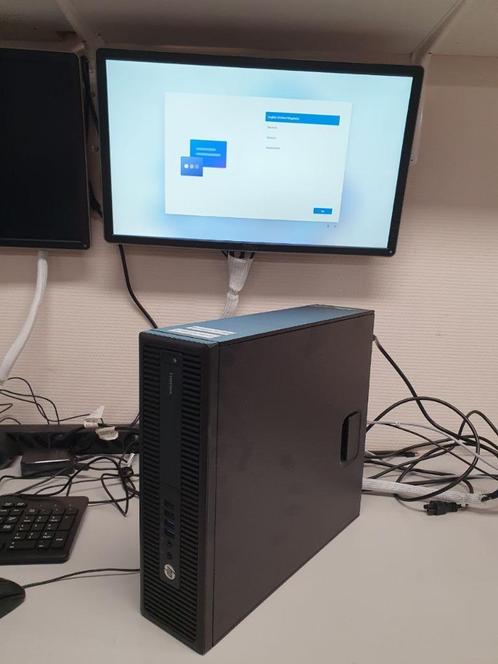 OPRUIMING! HP EliteDesk - AMD Quad Core A8 / 8GB / 256GB SSD, Computers en Software, Desktop Pc's, Gebruikt, 3 tot 4 Ghz, SSD