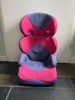 Autostoeltje zitverhoger roze/paars, Overige merken, Autogordel, 15 t/m 36 kg, Ophalen of Verzenden
