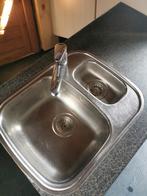 Spoelbak incl kraan, Ophalen, Gebruikt, 50 tot 75 cm, Minder dan 100 cm