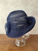 Mooie chique hoed dameshoed zomerhoed kleur blauw, Kleding | Dames, Hoeden en Petten, Verzenden, Zo goed als nieuw, Hoed