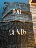 Darum! Lits Jumeaux Dekbedovertrek 240x220 + 2 slopen, Gebruikt, Overige maten, Zwart, Dekbedovertrek