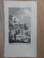 3 / Begraafplaats der familie van de Capellen - gravure 1791, Antiek en Kunst, Kunst | Etsen en Gravures, Ophalen of Verzenden