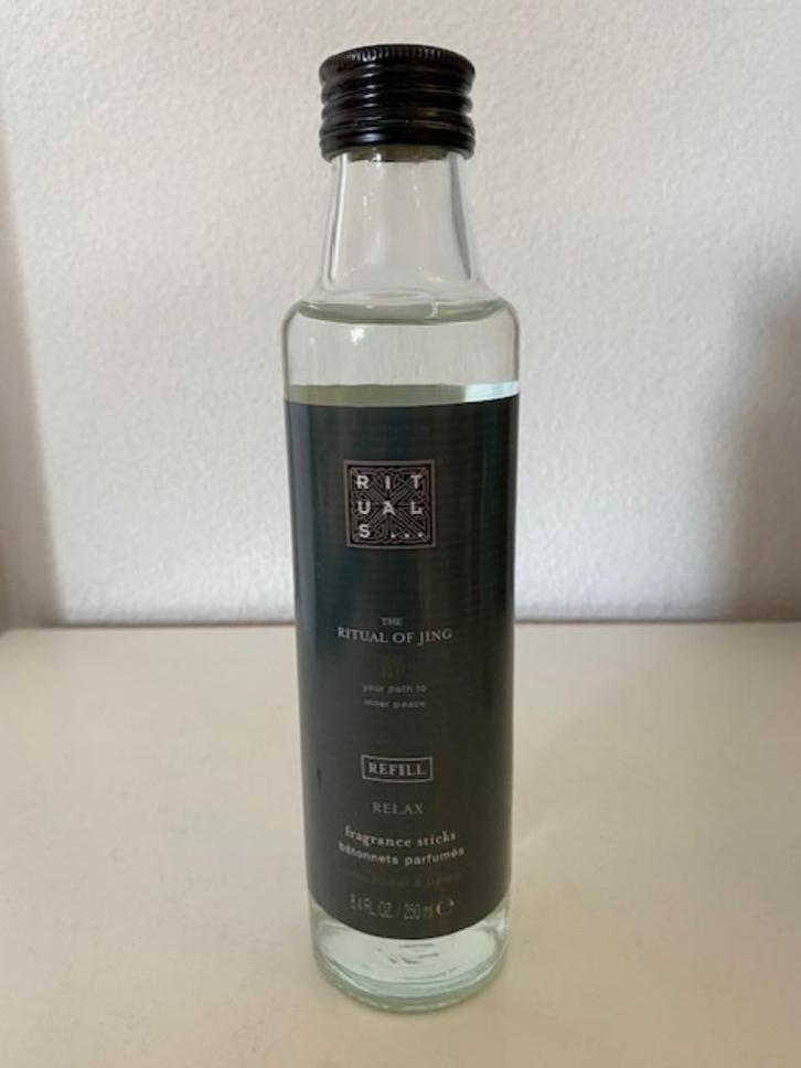 Nieuw Rituals Jing navulling refill geurstokjes 250 ml, Huis en Inrichting, Woonaccessoires | Kandelaars en Kaarsen, Nieuw, Minder dan 25 cm