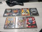 Guitar Hero PS3 Games + Gitaar - 7 Stuks!, Muziek, Gebruikt, Online, Ophalen of Verzenden