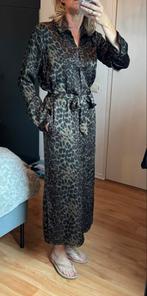 Lange panterprint jurk Soulmate maat S, Kleding | Dames, Ophalen of Verzenden, Soulmate, Maat 36 (S), Gedragen
