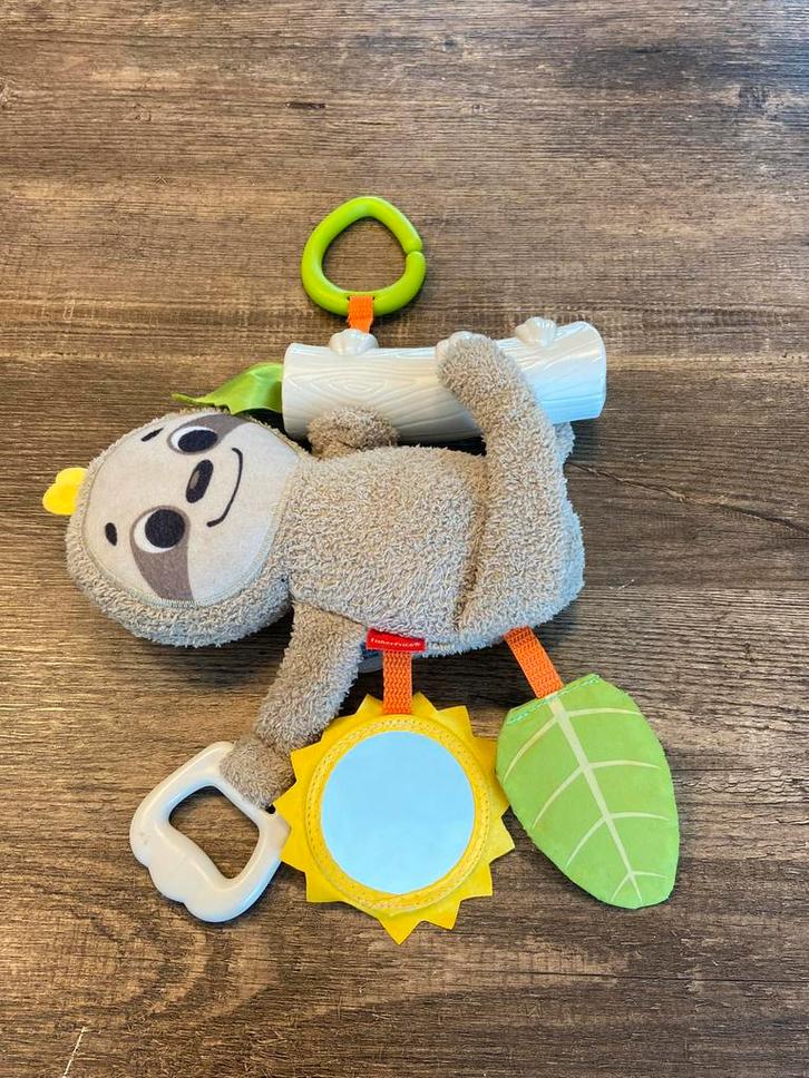 Fisher-Price luiaard voor aan de wandelwagen, Kinderen en Baby's, Speelgoed | Fisher-Price, Zo goed als nieuw, Ophalen of Verzenden