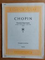 Chopin Fantasie-Impromptu bladmuziek, Muziek en Instrumenten, Bladmuziek, Gebruikt, Klassiek, Ophalen of Verzenden, Artiest of Componist