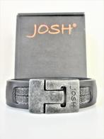 Nieuwe Josh heren armband, Ophalen of Verzenden, Nieuw, Zwart, Leer