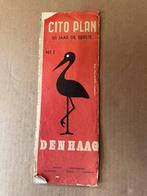 Vintage kaart van Den Haag, Gelezen, Ophalen of Verzenden, Landkaart, 1800 tot 2000