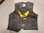 Dik lederen vest xxl nagenoeg nieuwe, Kleding | Heren, Bodywarmers, Ophalen of Verzenden, Zo goed als nieuw, Overige maten