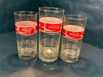 3 Coca-Cola international languages glass tumbler, Ophalen of Verzenden, Zo goed als nieuw, Frisdrankglas