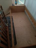 Bedombouw enkel + 2 Lattenbodems, Huis en Inrichting, Slaapkamer | Bedden, Gebruikt, Bruin, Tweepersoons, Ophalen of Verzenden