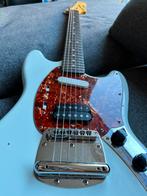 Squier Mustang Sonic Blue modified als Kurt Cobain gitaar, Muziek en Instrumenten, Gebruikt, Ophalen of Verzenden