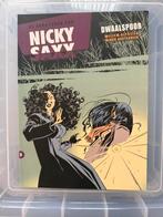 Nicky Saxx - Dwaalspoor - Minck Oosterveer, Boeken, Eén stripboek, Ophalen of Verzenden, Zo goed als nieuw
