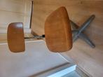 Atelierstoel industriele vintage bureaustoel, Huis en Inrichting, Ophalen, Gebruikt, Zwart