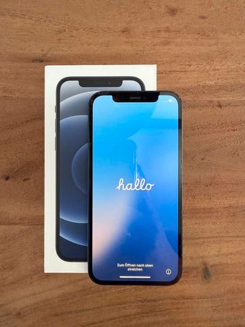 Iphone 12, Black, 128GB + Originele doos  beschikbaar voor biedingen
