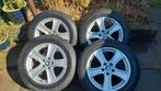 BMW X5/X6 velgenset met winterbanden 255/55/R18, Ophalen, 18 inch, Gebruikt, 255 mm