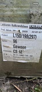 Kalkzandsteenblokken 150 en 200 breed, Ophalen, Nieuw, Kalkzandstenen