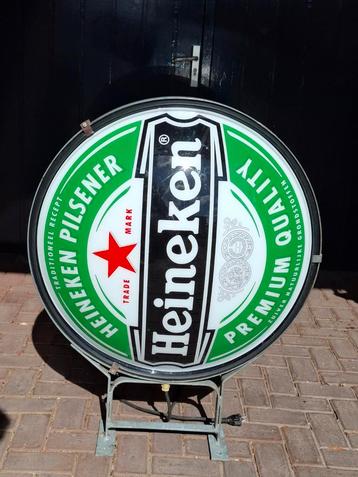 Heineken Bier dubbelzijdige led Lichtbak Café Bar Horeca  beschikbaar voor biedingen