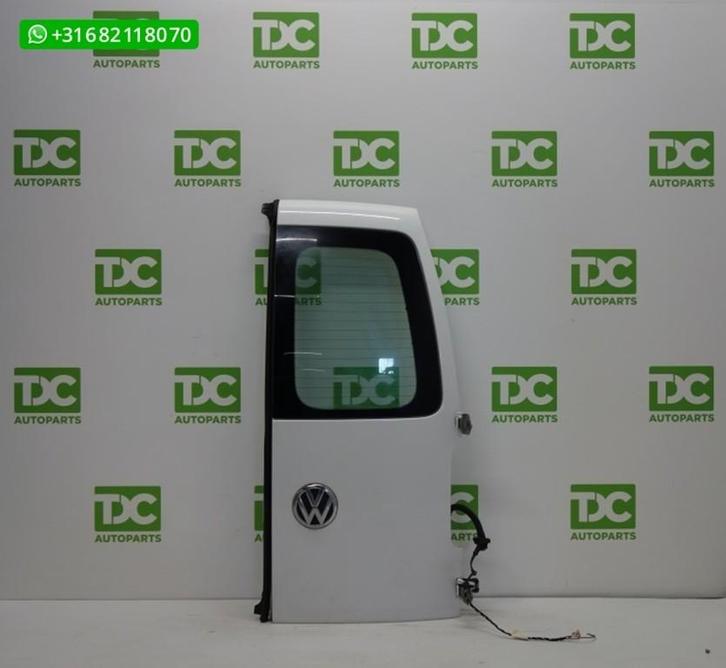 Volkswagen Caddy GP ('10-'15) Achterdeur rechts met ruit wit, Auto-onderdelen, Carrosserie en Plaatwerk, Deur, Volkswagen, Achter