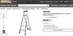 Diverse telescoopladder 5.60m 3.80m multifunctionele ladder, Ophalen of Verzenden, 2 tot 4 meter