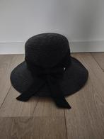 Zwarte hoed met strik, Kleding | Dames, Hoeden en Petten, Ophalen of Verzenden, Gedragen, 56 of 57 cm (M, 7 of 7⅛ inch), Hoed