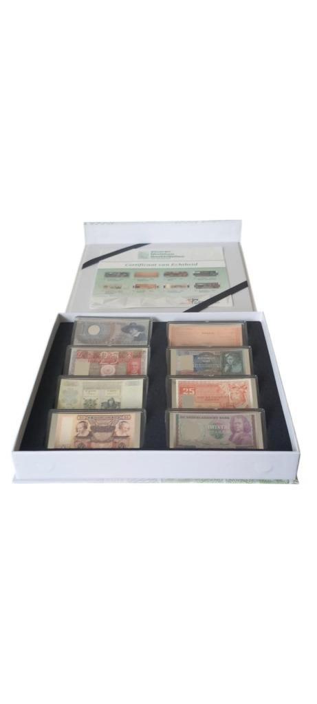 Nederland Zilveren Miniatuur Bankbiljetten (5), Postzegels en Munten, Bankbiljetten | Nederland, Setje, Ophalen of Verzenden