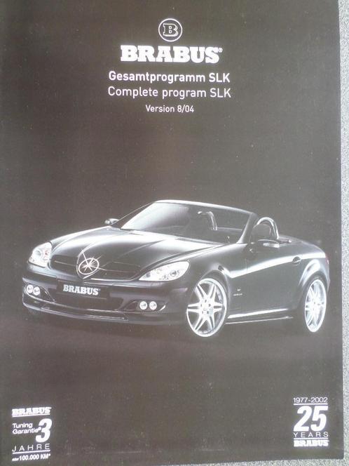 Mercedes Brabus SLK Brochure, Boeken, Auto's | Folders en Tijdschriften, Zo goed als nieuw, Mercedes, Verzenden