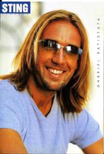 Ansichtkaart	Gabriel Batistuta	for Sting eyewear	Sliedrecht, Ongelopen, Sterren en Beroemdheden, Verzenden, 1980 tot heden