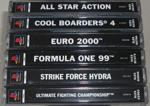 Collectie *** PS1 GAMES ***, Spelcomputers en Games, Games | Sony PlayStation 1, Zo goed als nieuw, Overige genres, 1 speler, Vanaf 3 jaar