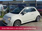 Fiat 500 C 0.9 TwinAir Lounge 86PK NL AUTO NAP! Leer l Airco, Euro 5, 86 pk, Gebruikt, Zwart