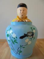 Beeld Vaas Kuifje Tintin De Blauwe Lotus Disney Vintage, Ophalen of Verzenden, Kuifje, Zo goed als nieuw, Beeldje of Figuurtje