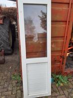 Kunststof raam met dubbel glas, Ophalen, Gevelraam of Ruit, Gebruikt, Minder dan 80 cm