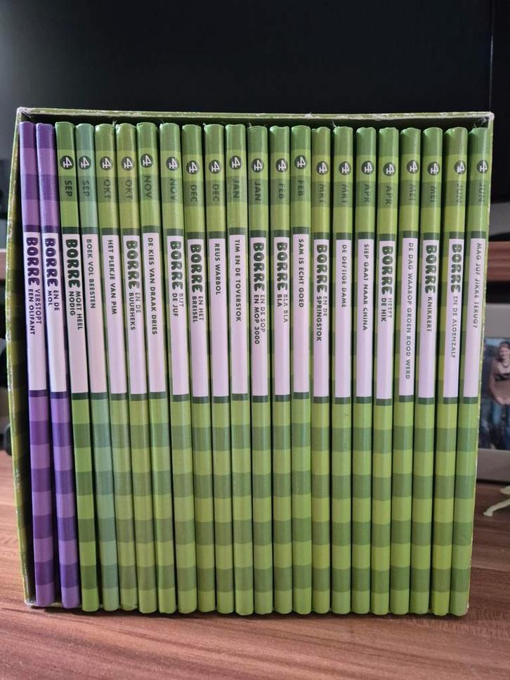 Borre Leesclub Groep 4 - Complete Box, Boeken, Kinderboeken | Jeugd | onder 10 jaar, Zo goed als nieuw, Fictie algemeen, Ophalen of Verzenden