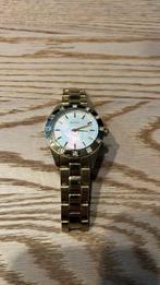 DKNY goudkleurig dames horloge, Sieraden, Tassen en Uiterlijk, Horloges | Dames, Met strass, DKNY, Staal, Gebruikt