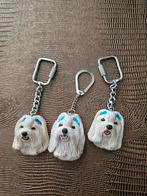 Sleutelhangers maltezer met strik, Ophalen of Verzenden, Nieuw