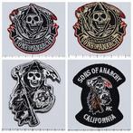 Embleem,sons, anarchy,emblemen,patch, Kleding | Heren, Overige Herenkleding, Nieuw, Ophalen of Verzenden, Emblemen