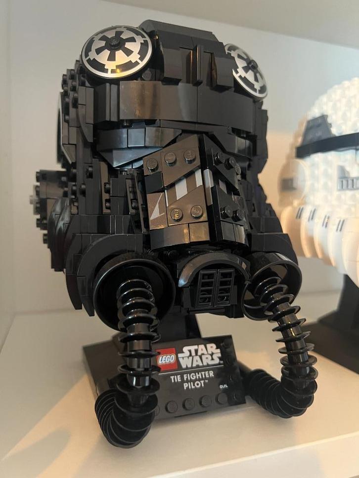 Lego Star Wars 75274 TIE Fighter Pilot Helmet, Kinderen en Baby's, Speelgoed | Duplo en Lego, Zo goed als nieuw, Lego, Complete set