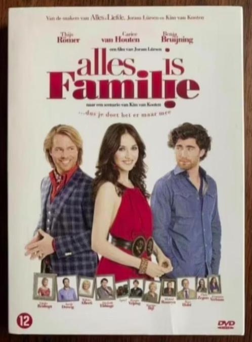 DVD Alles is Familie; Thijs Romer, Carice van Houten, Benja, Cd's en Dvd's, Dvd's | Nederlandstalig, Zo goed als nieuw, Film, Komedie
