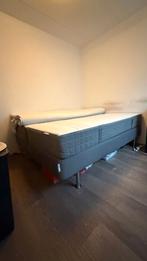 IKEA ENGERDAL boxspring bed grijs | optioneel met matrassen, Ophalen, Gebruikt, Tweepersoons, 200 cm