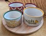 *NIEUW*SOFIA COLLECTION DRAAIPLATEAU + KERAMIEKE BAKJES, Huis en Inrichting, Keuken | Servies, Keramiek, Nieuw, Ophalen of Verzenden