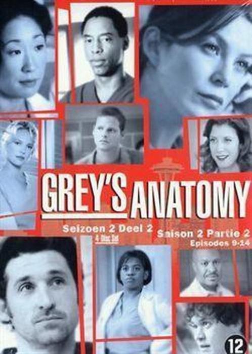 4DVD Grey's Anatomy Seizoen 2 (deel 2) Aflevering 15 t/m 27, Cd's en Dvd's, Dvd's | Tv en Series, Zo goed als nieuw, Drama, Boxset