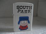 Benzine open klap aansteker "Southpark", Verzamelen, Ophalen of Verzenden, Zo goed als nieuw, Aansteker